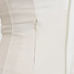 Butter Soft Zip Cardigan Cream White