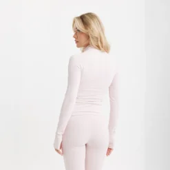 Butter Soft Zip Cardigan Pink Blush