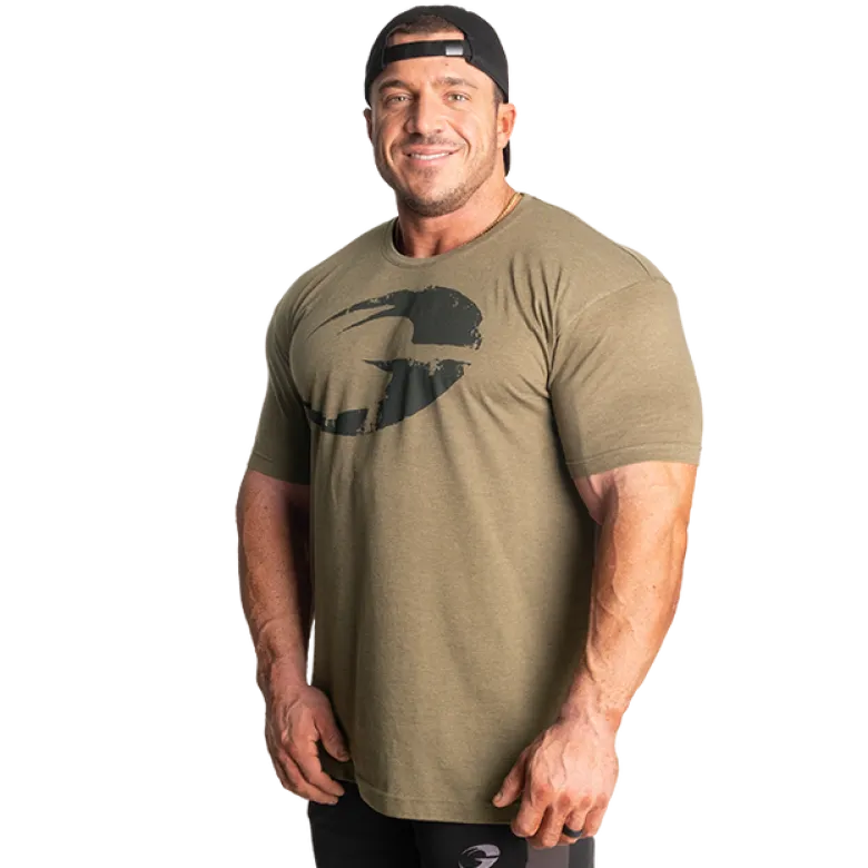 Cadet Tee, Army Green Melange