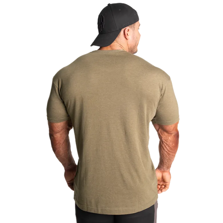Cadet Tee, Army Green Melange