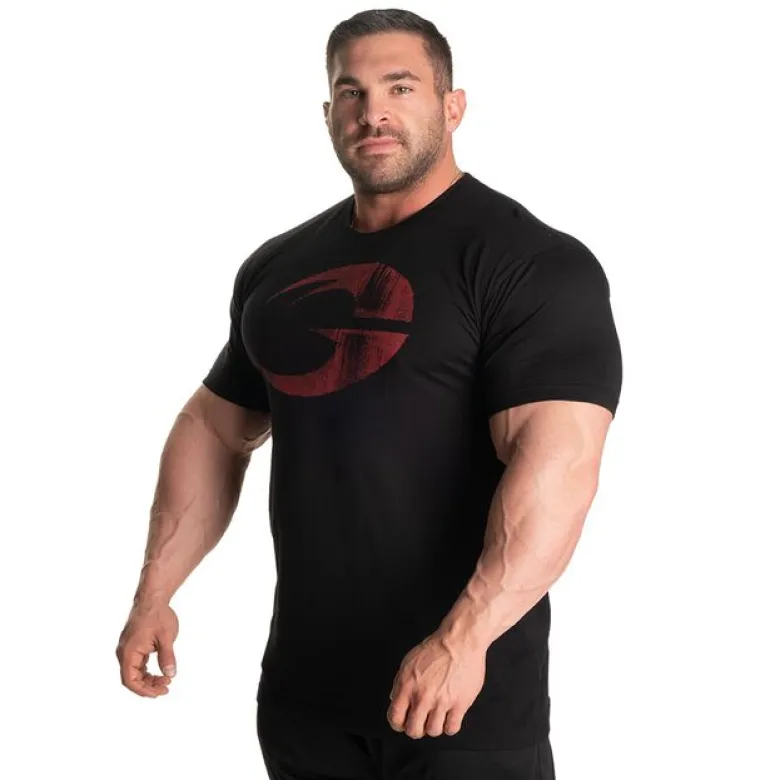 Cadet Tee, Black/Red