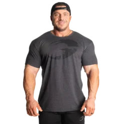 Cadet Tee, Dark Grey Melange