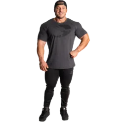 Cadet Tee, Dark Grey Melange
