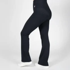 Carmen Flared Leggings, Black