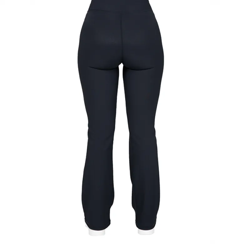 Carmen Flared Leggings, Black