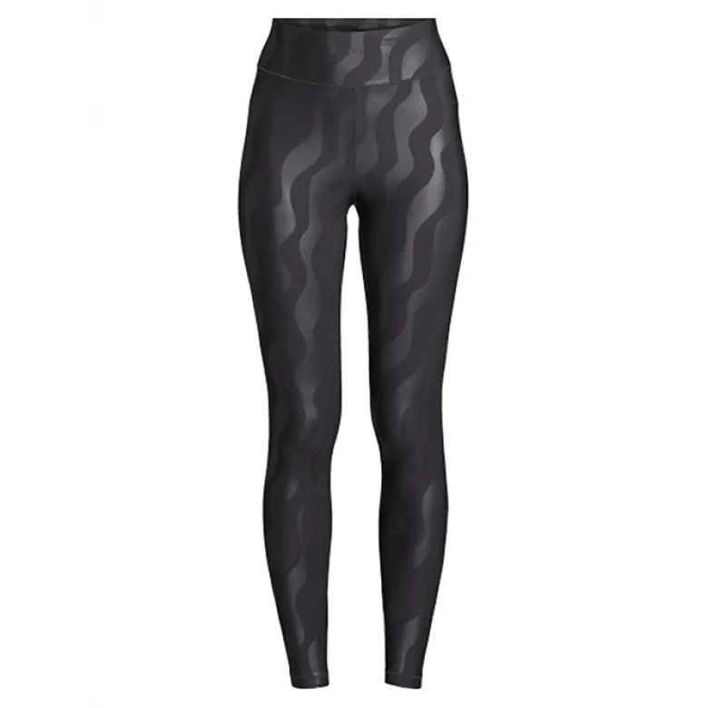 Casall Heat Printed High Waist Tights Black Geo