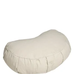 Casall Meditation Pillow Halfmoon Shape, Light Cashmere