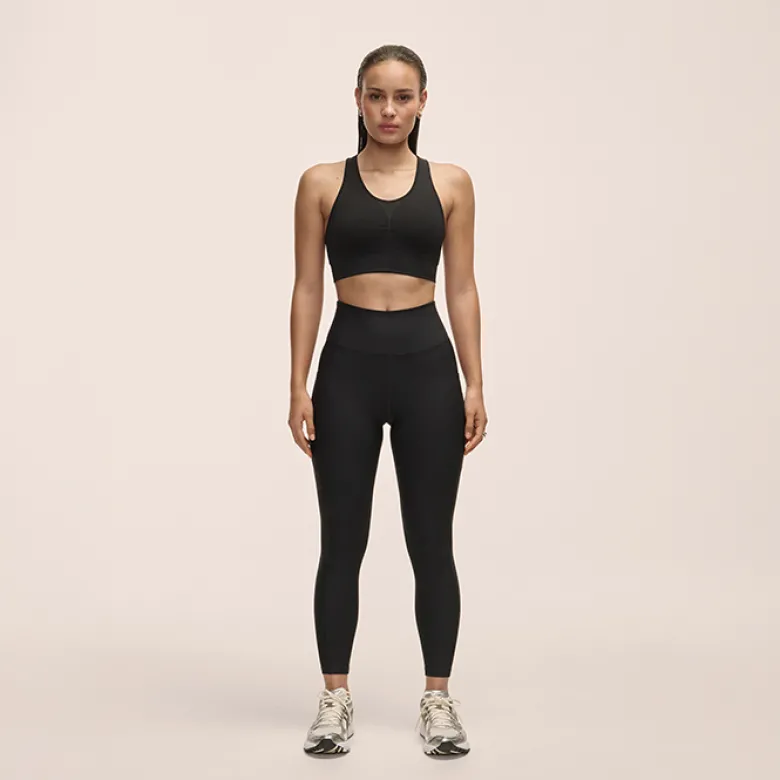 Casall Pure Pocket High Waist Tights, Black