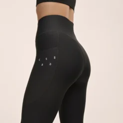 Casall Pure Pocket High Waist Tights, Black