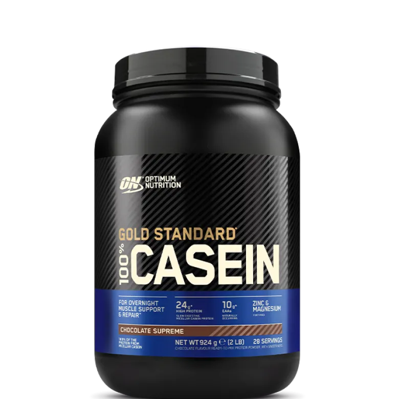 100% Casein Gold Std, 909 g, Chocolate Supreme