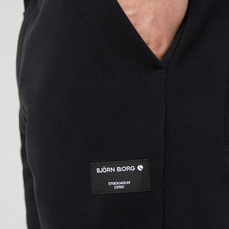 Centre Tapered Sweatpants, Black Beauty