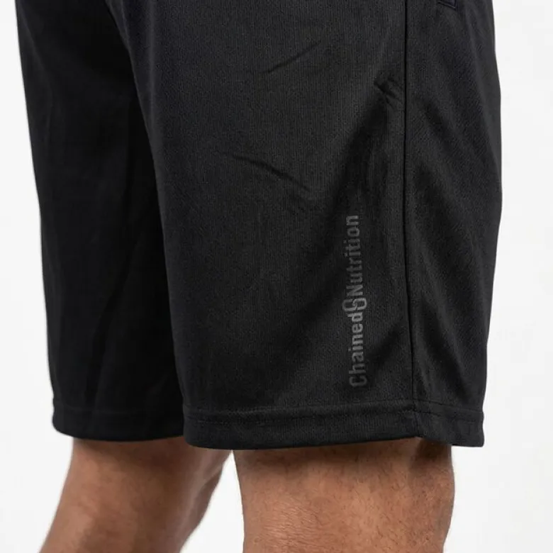 Chained Mesh Shorts Black/Black