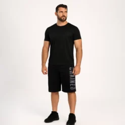 Chained Mesh Shorts Black/Grey