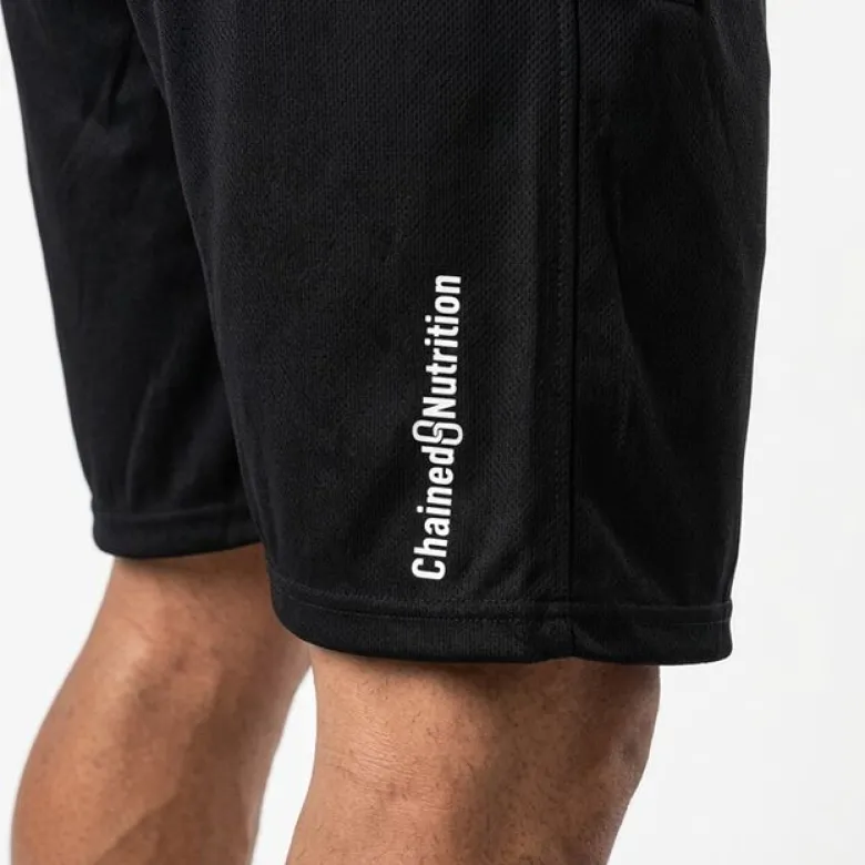 Chained Mesh Shorts Black/White