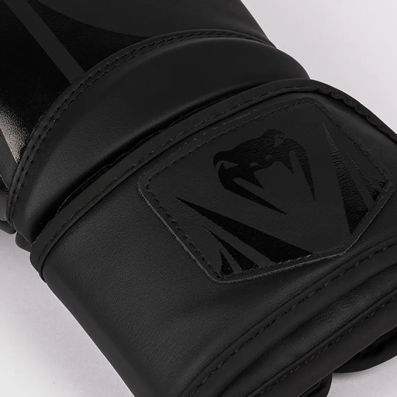 Challenger 2.5 Boxing Gloves Black/Black, 10oz