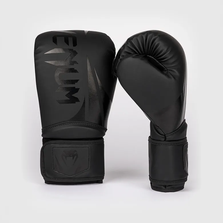 Challenger 2.5 Boxing Gloves Black/Black, 10oz