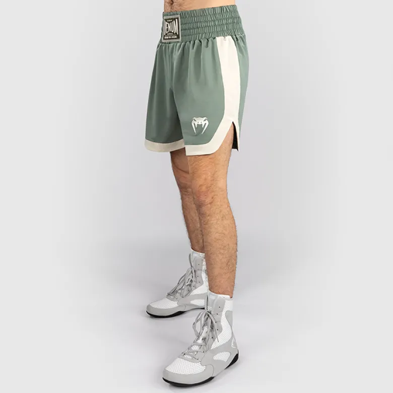 Classic Boxing Shorts Aqua Green/Ivory