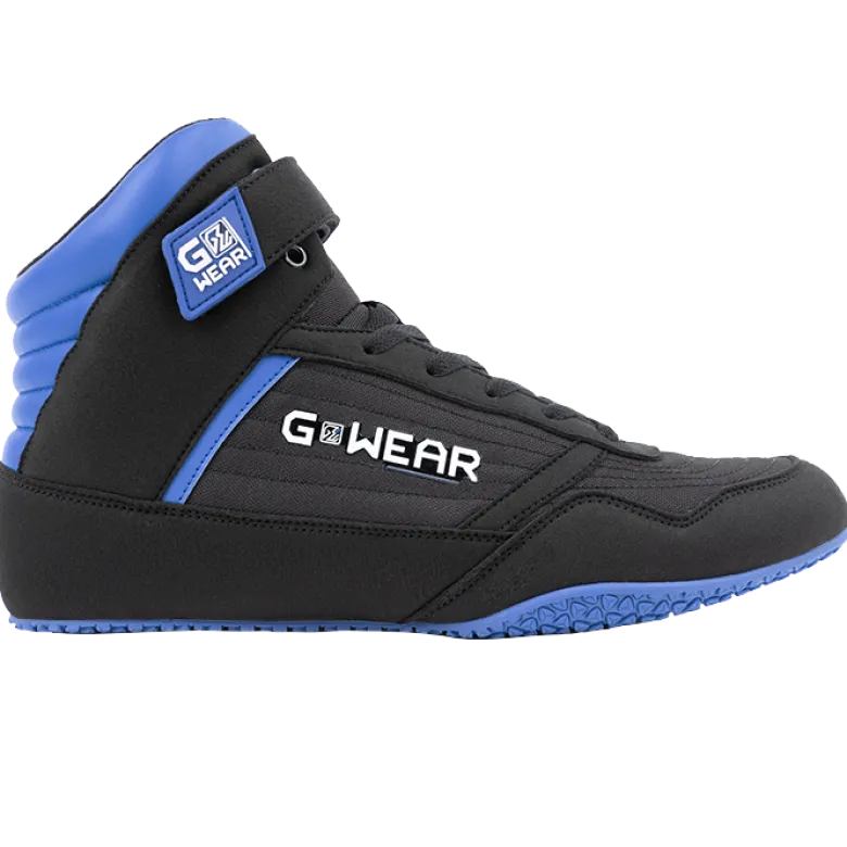 Classic High Tops, black/blue