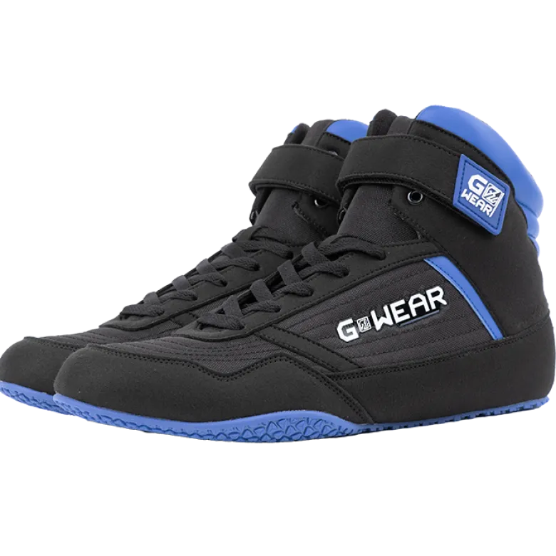 Classic High Tops, black/blue