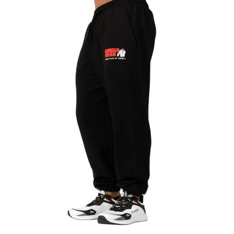 Classic Oversized Sweatpants, Black