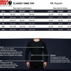 Classic Tank Top, Black/Gold