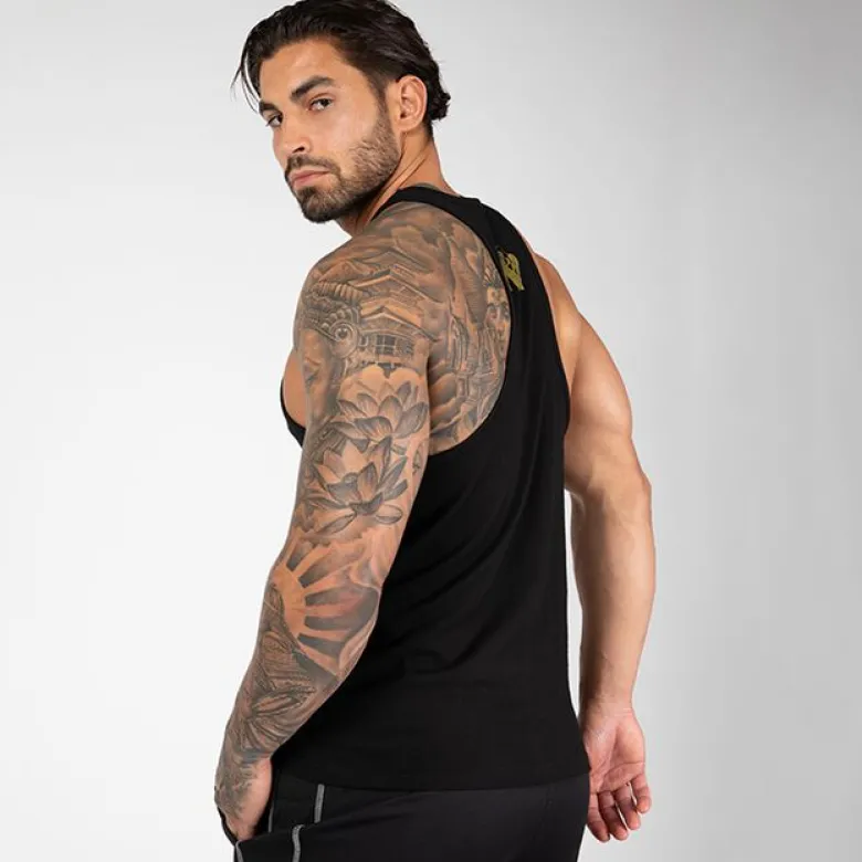 Classic Tank Top, Black/Gold