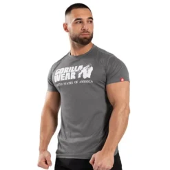 Classic Training T-Shirt, Grey Melange