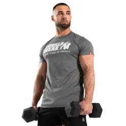 Classic Training T-Shirt, Grey Melange