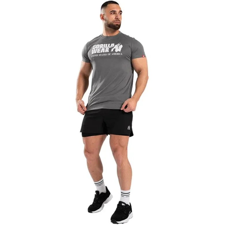 Classic Training T-Shirt, Grey Melange