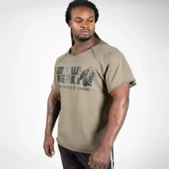 Classic Workout Top, Army Green
