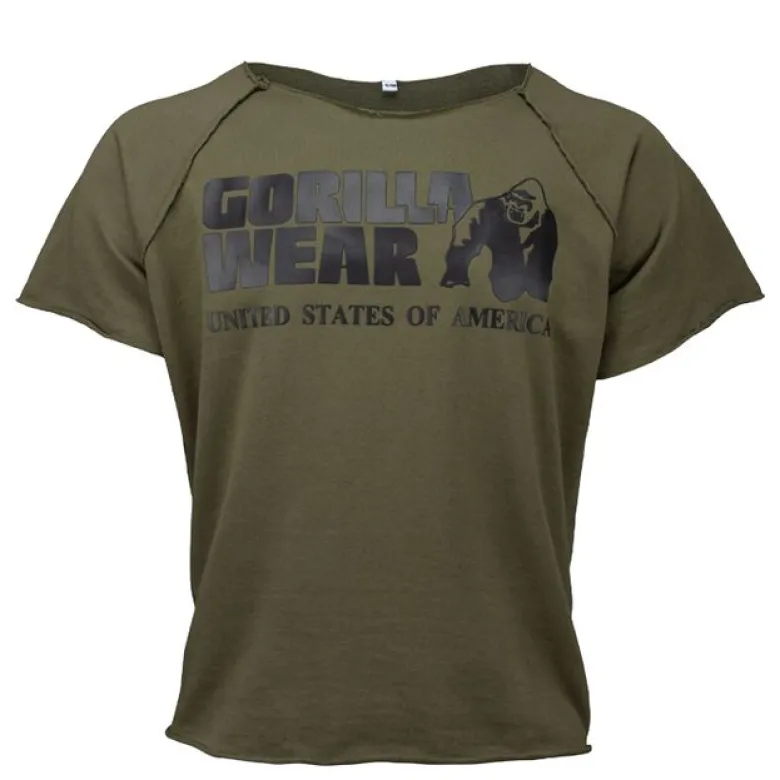 Classic Workout Top, Army Green