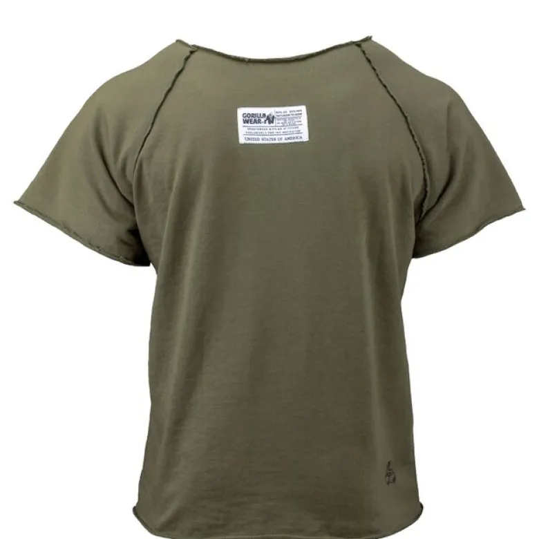Classic Workout Top, Army Green
