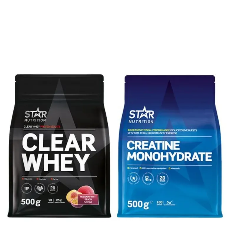 Clear Whey 500g + Creatine Monohydrate 500g