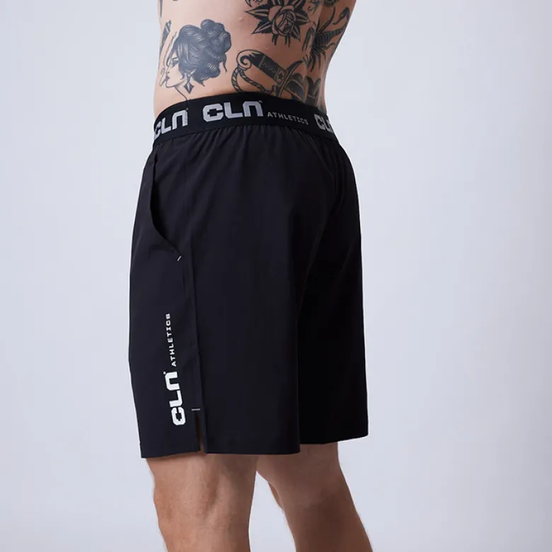 CLN Dino Stretch Shorts, Black