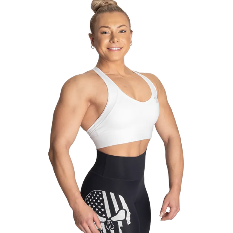 Core Sports Bra, White