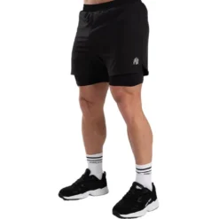 Cortez 2-In-1 Shorts, Black