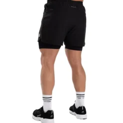 Cortez 2-In-1 Shorts, Black