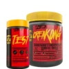 CreaKong Kreatin 300 g + Mutant Test Testosteron Kosttilskudd 90 kapsler