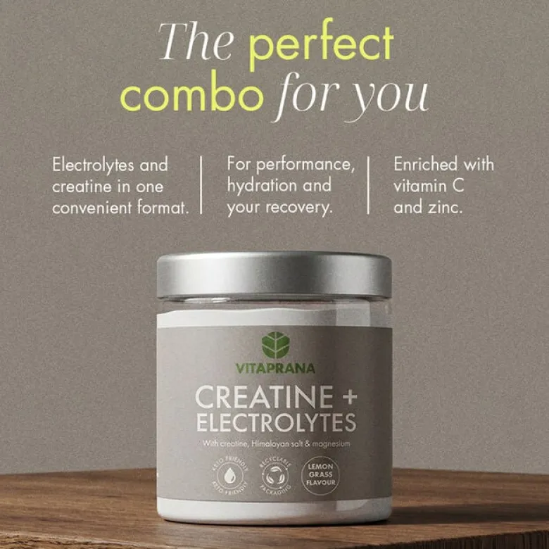 Creatine + Electrolytes, Cola 200g