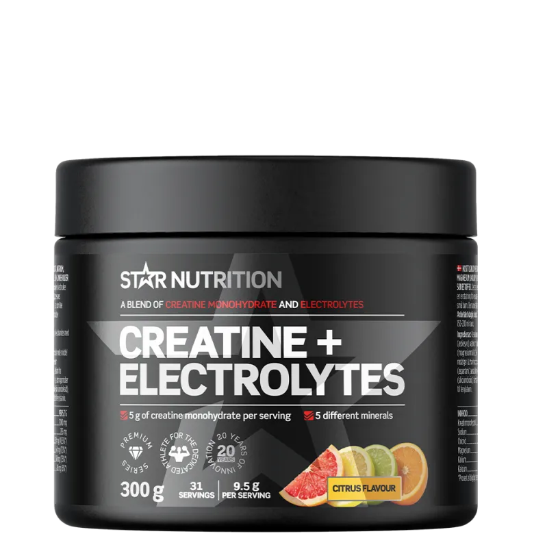 Creatine + Electrolytes, 300 g, Citrus