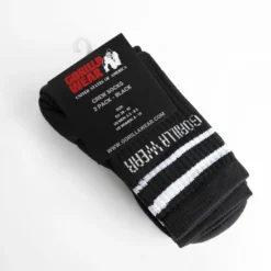 Crew Socks 2-Pack, Black