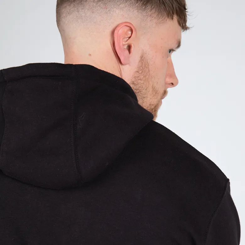 Crowley Oversized Men's Hoodie, Black