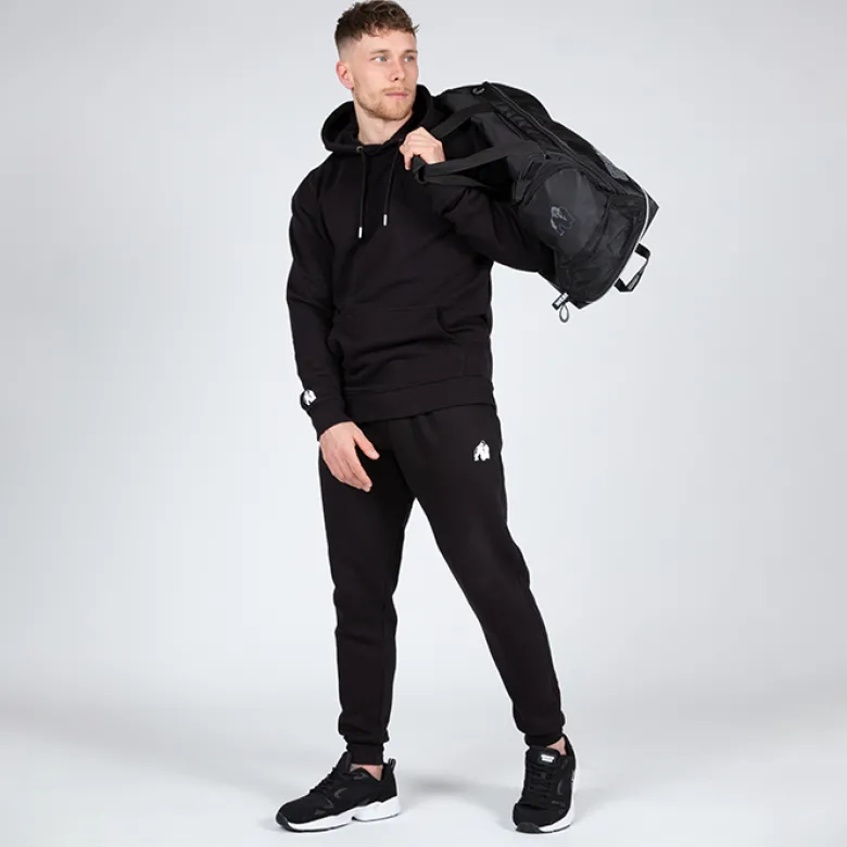 Crowley Oversized Men's Hoodie, Black