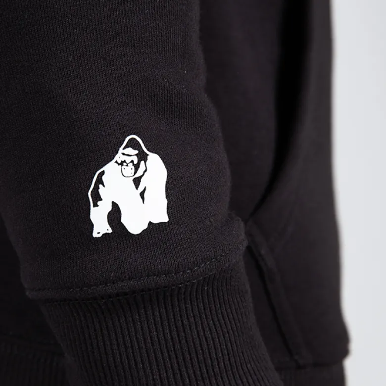 Crowley Oversized Men's Hoodie, Black