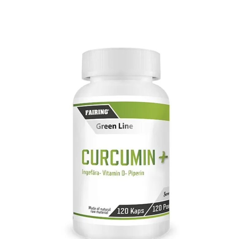 Curcumin+ Gurkemeie ekstrakt 120 kapsler