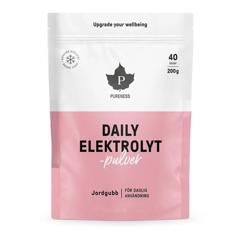 Daily Elektrolyttpulver Jordbær 200 g