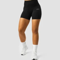 Define Seamless Pocket Shorts, Black