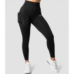 Define Seamless Pocket Tights, Black
