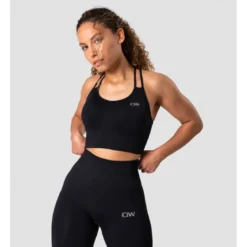 Define Seamless Sports Bra, Black
