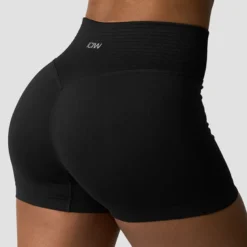 Define Seamless V-Shape Shorts, Black